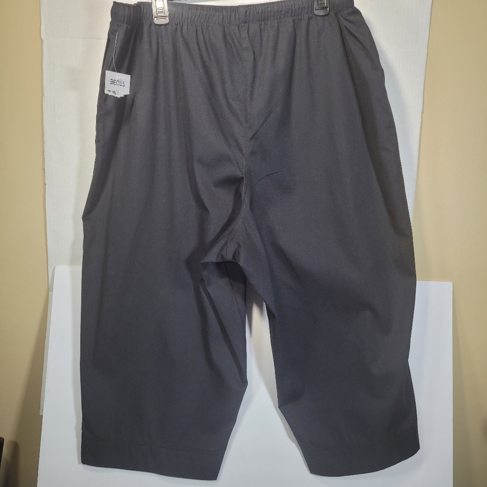2XL black Coral Bay Capri pants - Picture 2 of 5